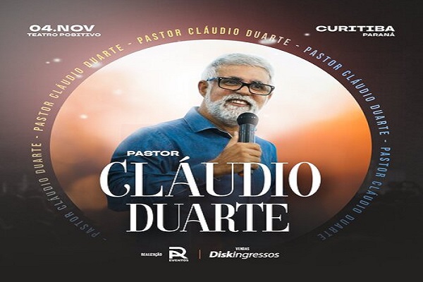 Pastor Cláudio Duarte em Curitiba 2024