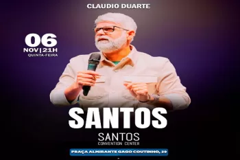Pastor Cláudio Duarte em Santos – Santos Convention Center